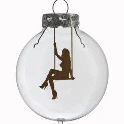 Glaskugel / Weihnachtskugel Schaukel #1