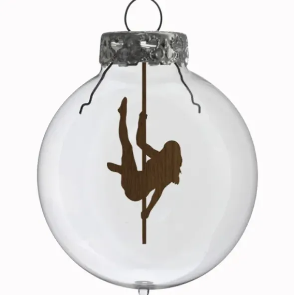 Glaskugel / Weihnachtskugel Stange #2