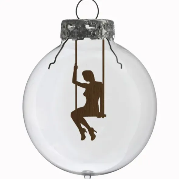 Glaskugel / Weihnachtskugel Schaukel #2