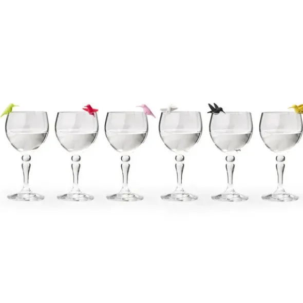Glasmarker Hummingbirds Party 6er-Set