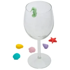 Glasmarker KAKTUS 6 Stück - bunt