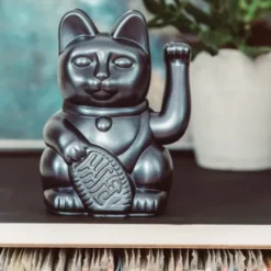 Glückskatze / Winkekatze Galaxy Metallic