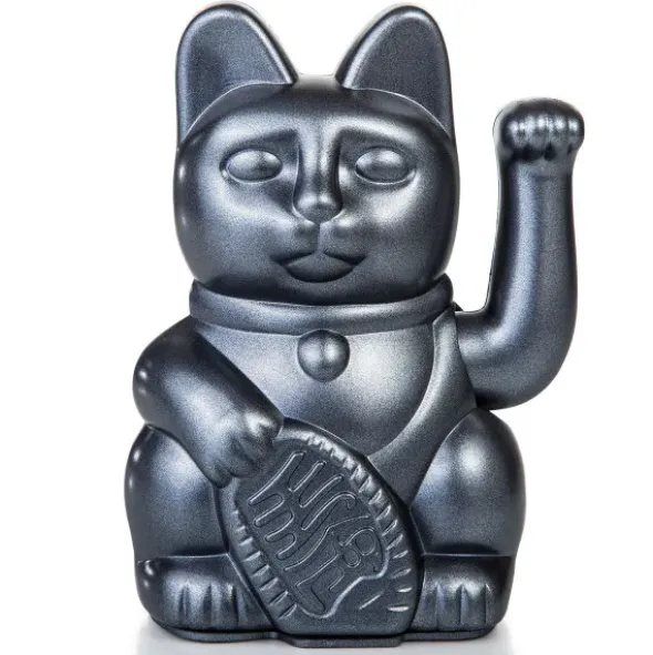 Glückskatze / Winkekatze Galaxy Metallic
