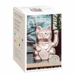 Glückskatze / Winkekatze Moonlight Metallic
