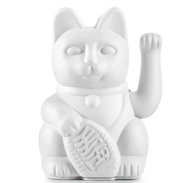 Glückskatze / Winkekatze weiß