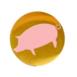 Glücksmünze Glückschwein + Grußkarte Das Glück ist dein...