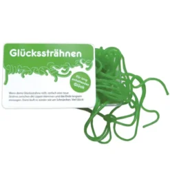 Glückssträhnen / Schachtel mit Fruchtgummischnüren