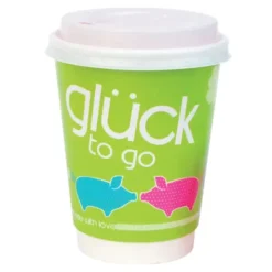 Glück to go Becher - Schweinchen
