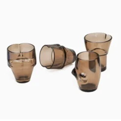 Gläserset BODY 4er-Set - braun