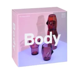 Gläserset BODY 4er-Set - braun