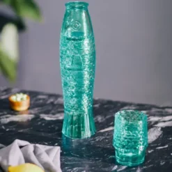 Gläserset Koifisch 4er-Set, aqua mint