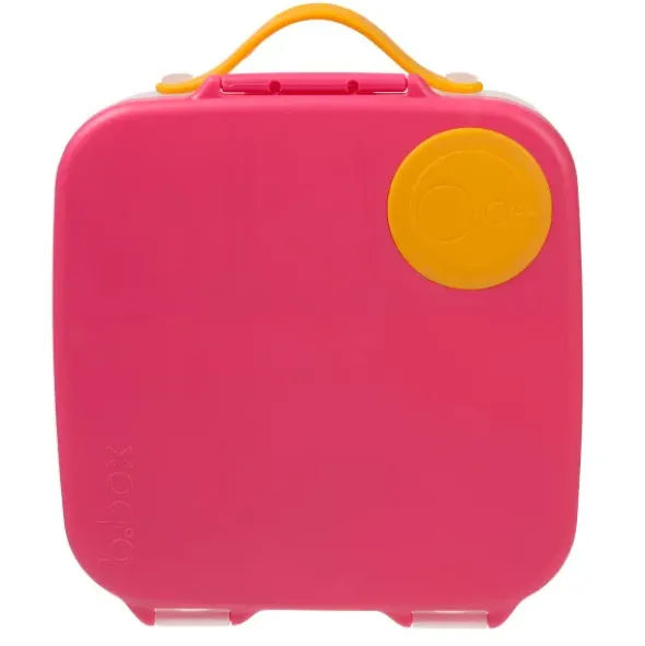 Große Kinderlunchbox mit 4 Fächern 2000 ml - rosa