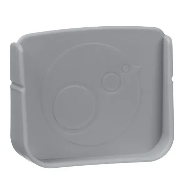 Große Kinderlunchbox mit 4 Fächern 2000 ml - grau