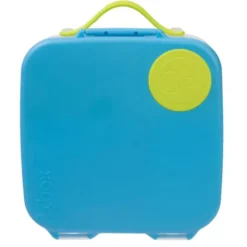 Große Kinderlunchbox mit 4 Fächern 2000 ml - blau