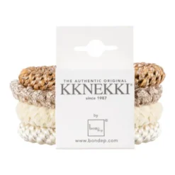 Haargummi KKNEKKI 4er-Set Bundle 41 - creme & beige