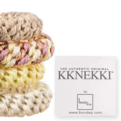 Haargummi KKNEKKI 4er-Set Bundle 16 - gelb & beige