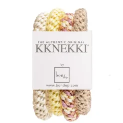 Haargummi KKNEKKI 4er-Set Bundle 16 - gelb & beige