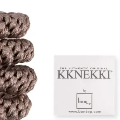 Haargummi KKNEKKI 4er-Set Bundle 24 - braun