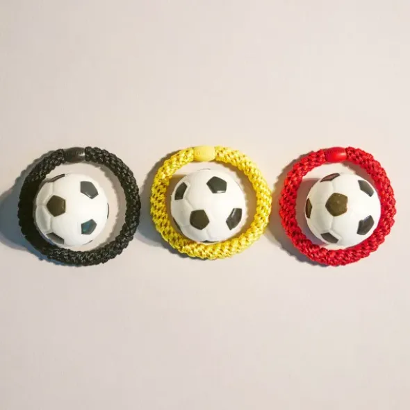 Haargummi KKNEKKI 3er-Set Deutschland schwarz, rot, gold