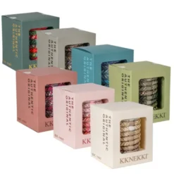 Haargummi KKNEKKI 8er-Set Geschenkbox - Berry Edition