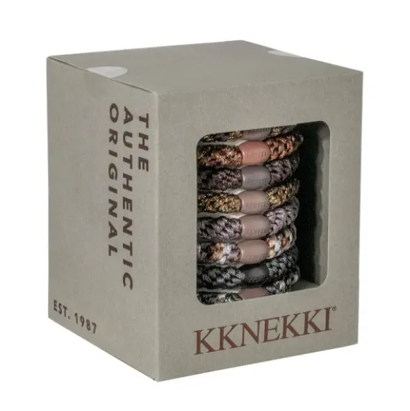 Haargummi KKNEKKI 8er-Set Geschenkbox - Grey Edition