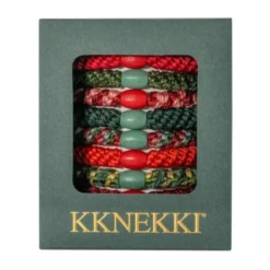 Haargummi KKNEKKI 8er-Set Geschenkbox - Christmas Edition