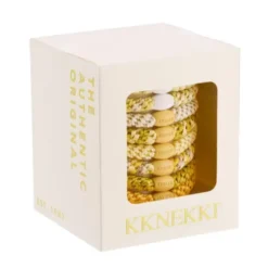 Haargummi KKNEKKI 8er-Set Geschenkbox - Butter Edition gelb