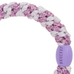 Haargummi KKNEKKI - lavendel pink glitter