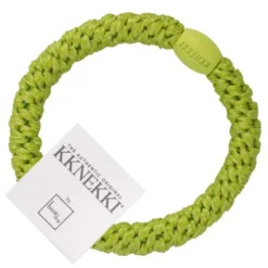 Haargummi KKNEKKI - limette grün glitter