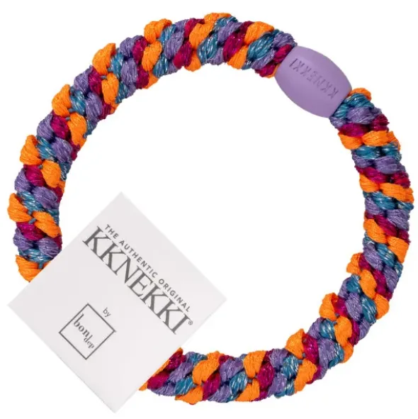 Haargummi KKNEKKI - mix carnival twist lila orange glitter
