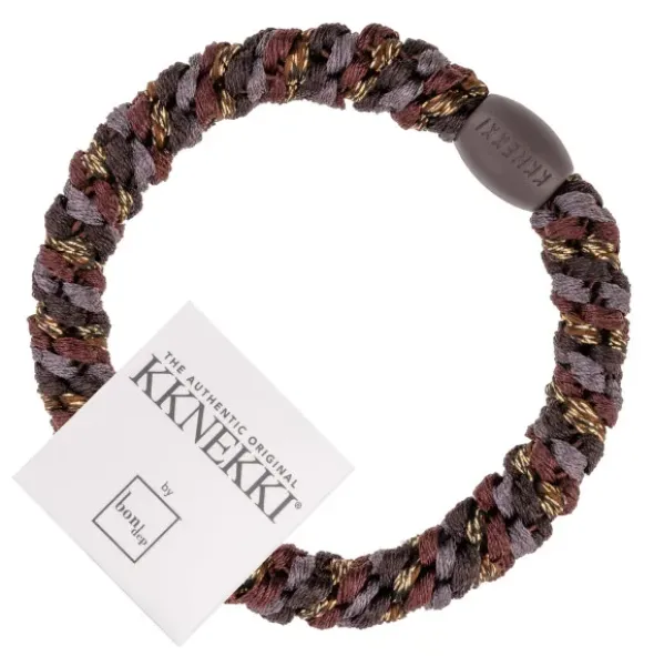 Haargummi KKNEKKI - Mix cedar coffee glitter