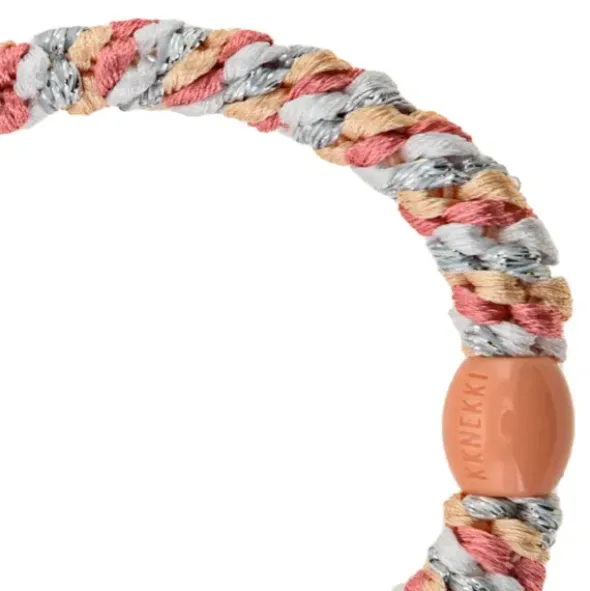 Haargummi KKNEKKI - Mix faded rose silver