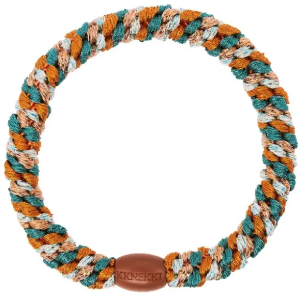 Haargummi KKNEKKI - Mix terracotta teal