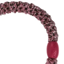 Haargummi KKNEKKI - rosenholz rot glitter