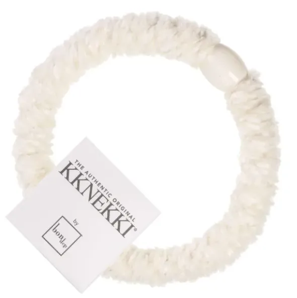 Haargummi KKNEKKI Samt – elfenbein