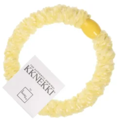 Haargummi KKNEKKI Samt – gelb