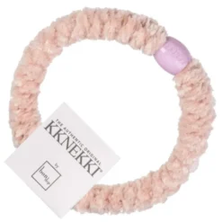 Haargummi KKNEKKI Samt – hellrosa