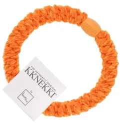 Haargummi KKNEKKI Samt – orange