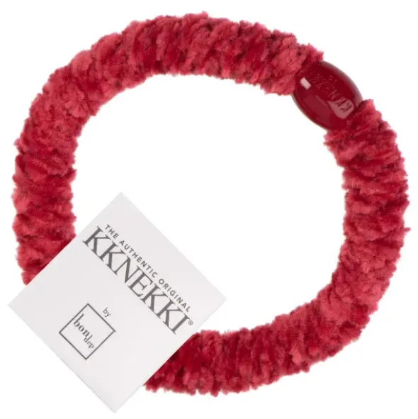 Haargummi KKNEKKI Samt – rot