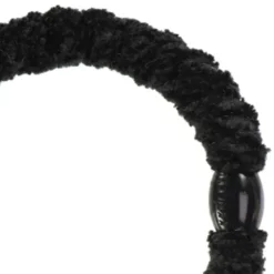 Haargummi KKNEKKI Samt – schwarz