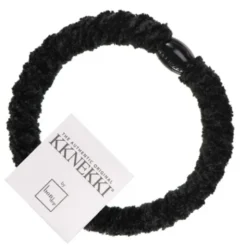 Haargummi KKNEKKI Samt – schwarz