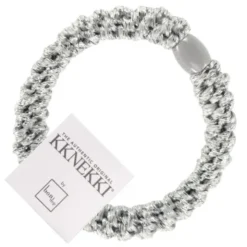 Haargummi KKNEKKI - silber glitter