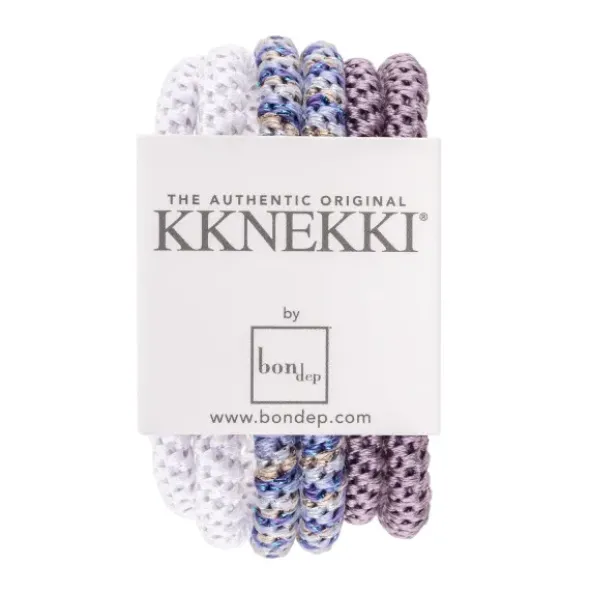 Haargummi KKNEKKI Slim 6er-Set - bundle 6 lila, weiß, mix