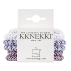 Haargummi KKNEKKI Slim 6er-Set - bundle 6 lila, weiß, mix