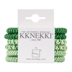 Haargummi KKNEKKI Slim 6er-Set - bundle 13 grün