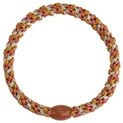 Haargummi KKNEKKI Slim - Mix terracotta curry glitter