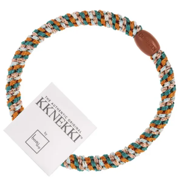 Haargummi KKNEKKI Slim - Mix terracotta teal