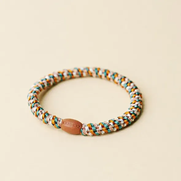 Haargummi KKNEKKI Slim - Mix terracotta teal