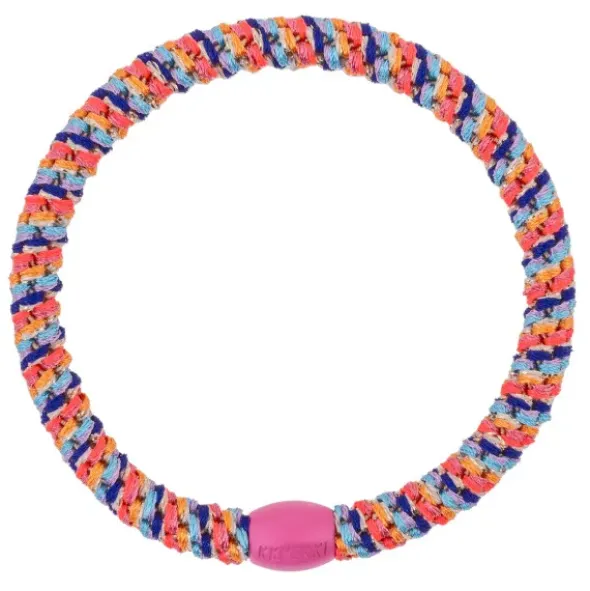 Haargummi KKNEKKI Slim - Multi orange pink neon