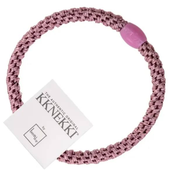 Haargummi KKNEKKI Slim - pink glitter